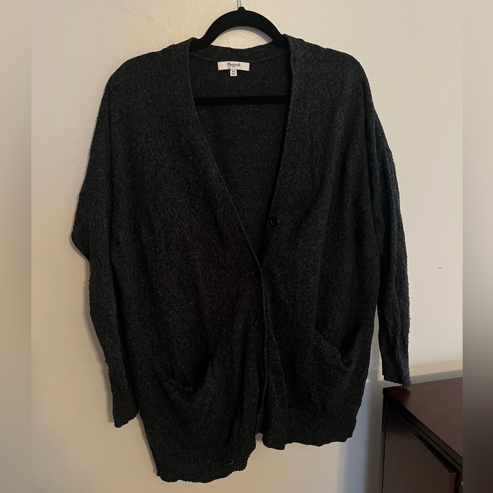 Madewell oversized cardigan wool